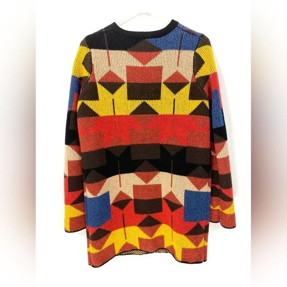 ANTHROPOLOGIE SPARROW Lonestar Navajo Cardigan Sweater Size XS - Picture 5 of 16